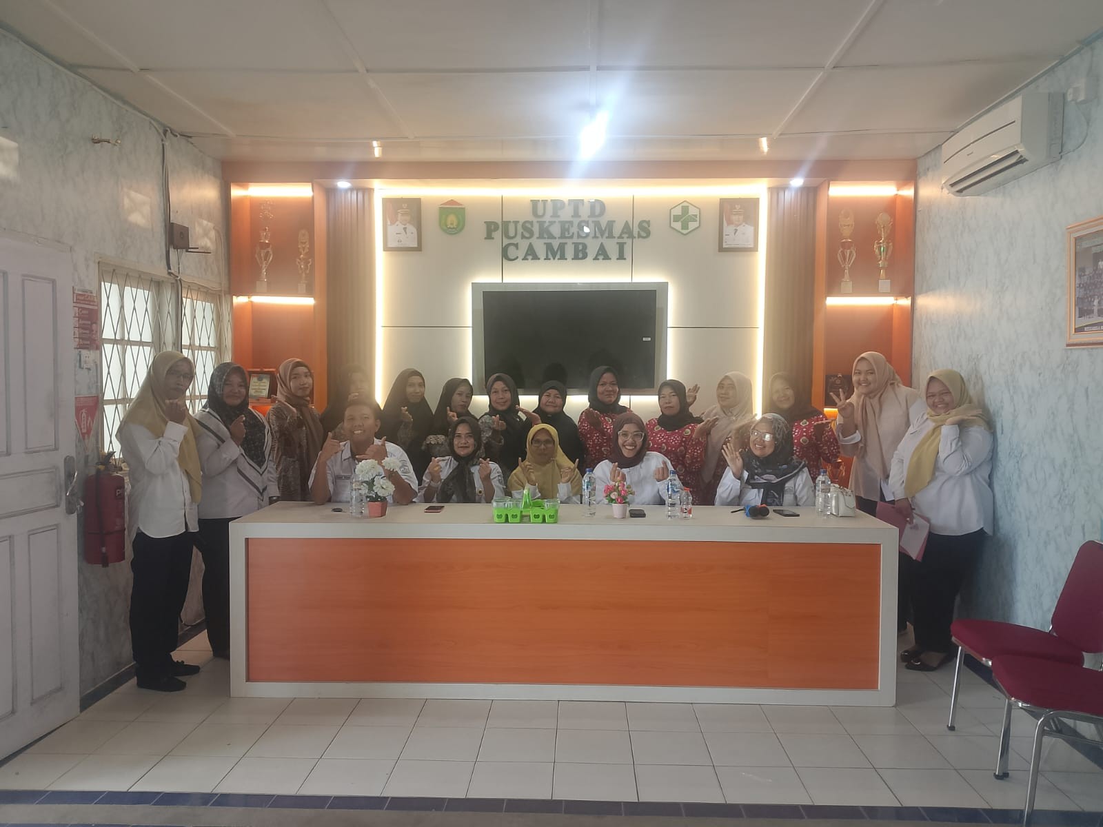 Pembinaan lomba posyandu berprestasi, kader berprestasi dan PHBS dari DINKES kota Prabumulih